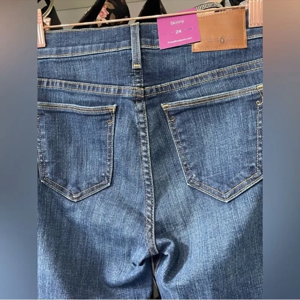 High Rise Skinny Jeans Size 24